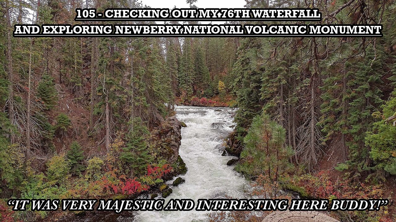 CHECKING OUT MY 76TH WATERFALL AND EXPLORING NEWBERRY NATIONAL VOLCANIC MONUMENT