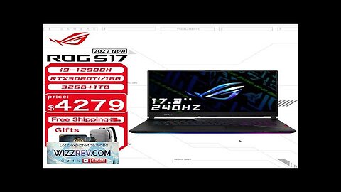 ASUS ROG Strix SCAR 15/17 Gaming Laptop Intel Core i9 12900H 32G Review