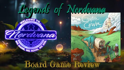 Creature Caravan Deluxe Kickstarter Edition Board Game Review