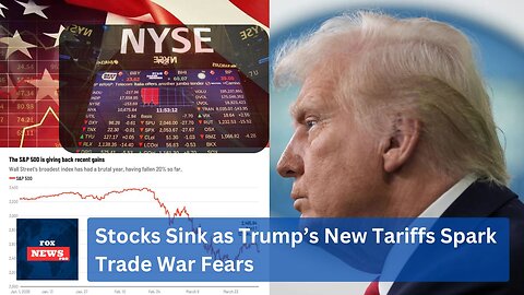 US Markets Tumble After Trump Announced New Trade Tariffs...