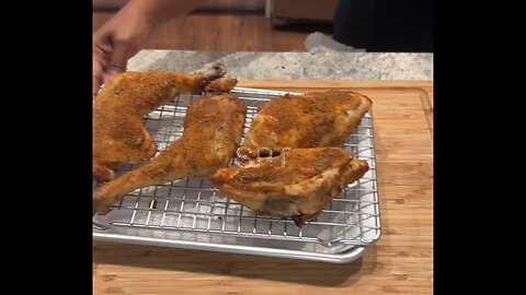 Oven Baked Chicken Pieces