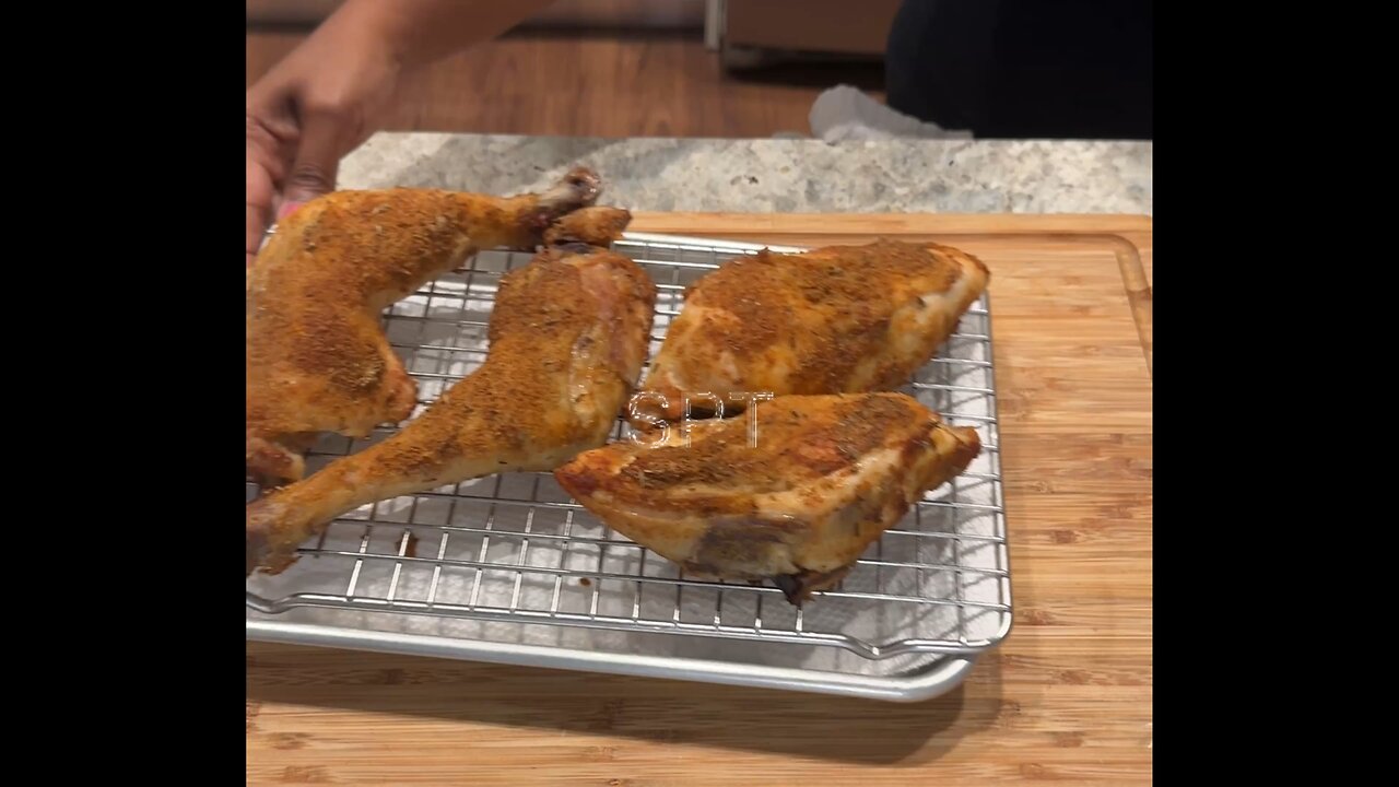 Oven Baked Chicken Pieces