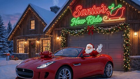Santa’s New Ride | Vintage Christmas Swing Fun