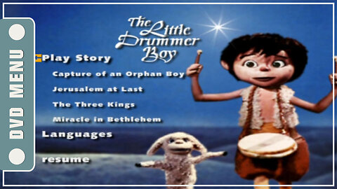 The Little Drummer Boy - DVD Menu