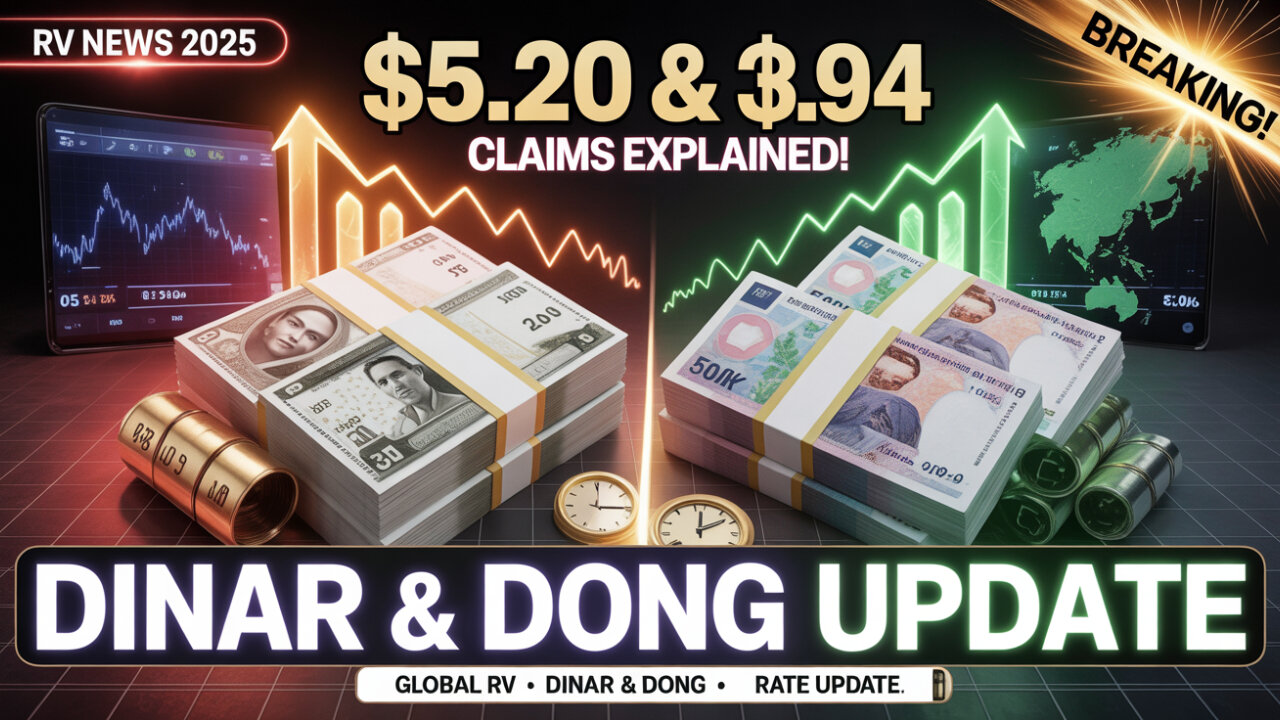 ⚡ Iraqi Dinar & Dong Update – $5.20 & $3.94 Claims Explained! 📊💥 Today's IQD News!