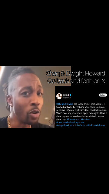 Dwight Howard challenges Shaq to a fight