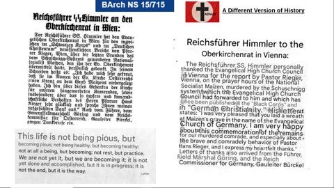 1938 News Article Himmler Thanks Church