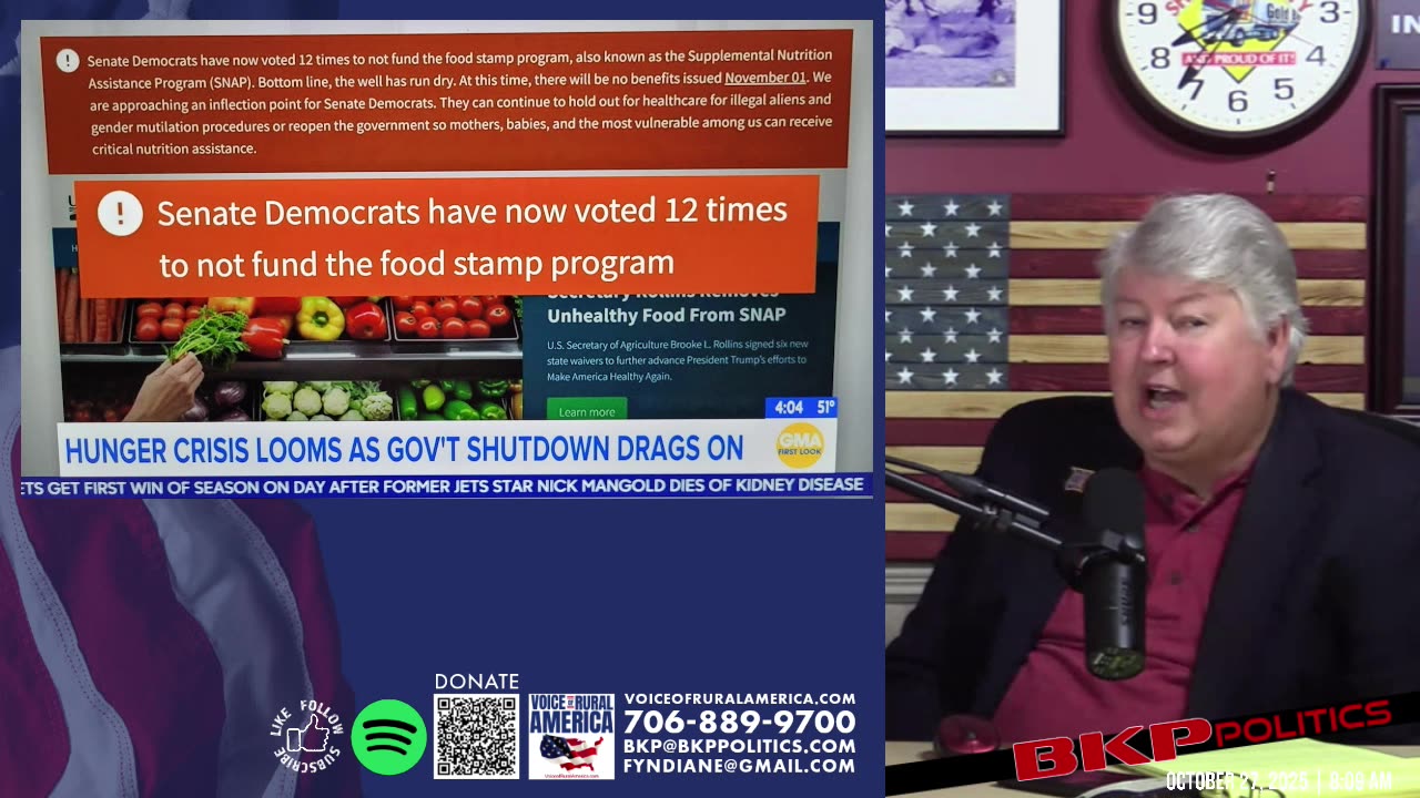 Shutdown Starvation Hoax: Fat-Cat Feds Line Up for Free Grub While Churches Sit on Yachts