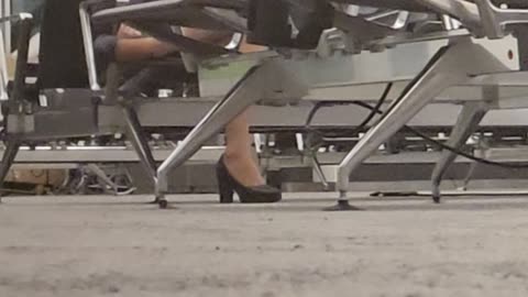 Operation Airhose - Delta sexy dangle and double crossed legs