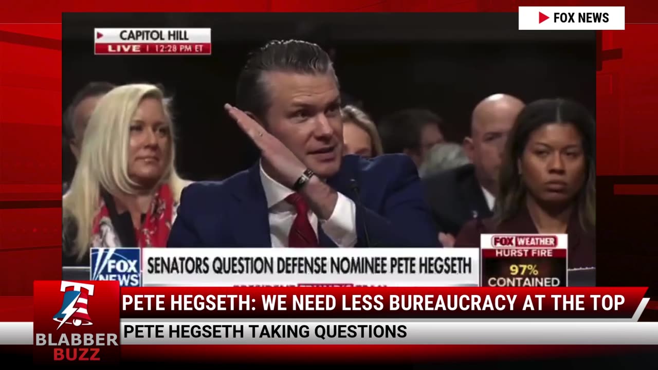 Pete Hegseth: We Need Less Bureaucracy At The Top