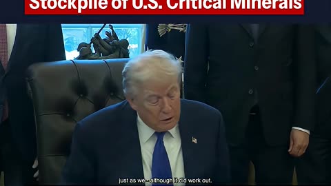 ICYMI - Introducing Project Vault, a critical mineral stockpile for American businesses 💎🇺🇸