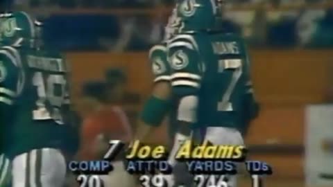 CFL 1983 TORONTO ARGONAUTS AT SASKATCHEWAN ROUGHRIDERS