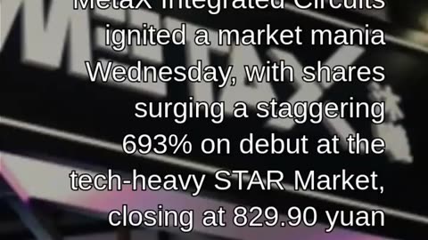 Ex-AMD Engineer Becomes Billionaire After MetaX Chip IPO Surge