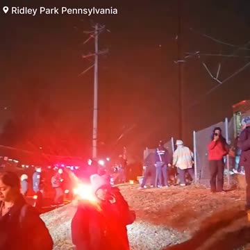 Passenger Train From Philadelphia Catches Fire