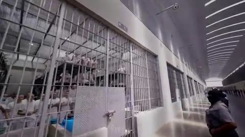 The World's Highest Security Prison: CECOT (The most evil are kept here) el salvador prison holding ms 13 satanic gangsters