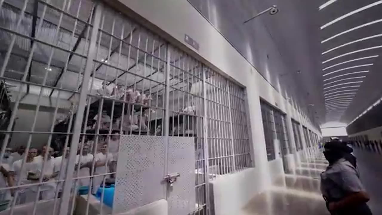 The World's Highest Security Prison: CECOT (The most evil are kept here) el salvador prison holding ms 13 satanic gangsters