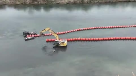 State of Texas is adding water buoys in the Rio Grande in Eagle Pass.