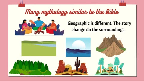 How the bible similar to the mythology