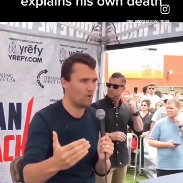 Ian Carroll ~ Charlie Kirk unknowingly Explains his own Death..