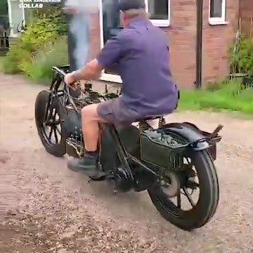 COAL POWERED STEAM BIKE