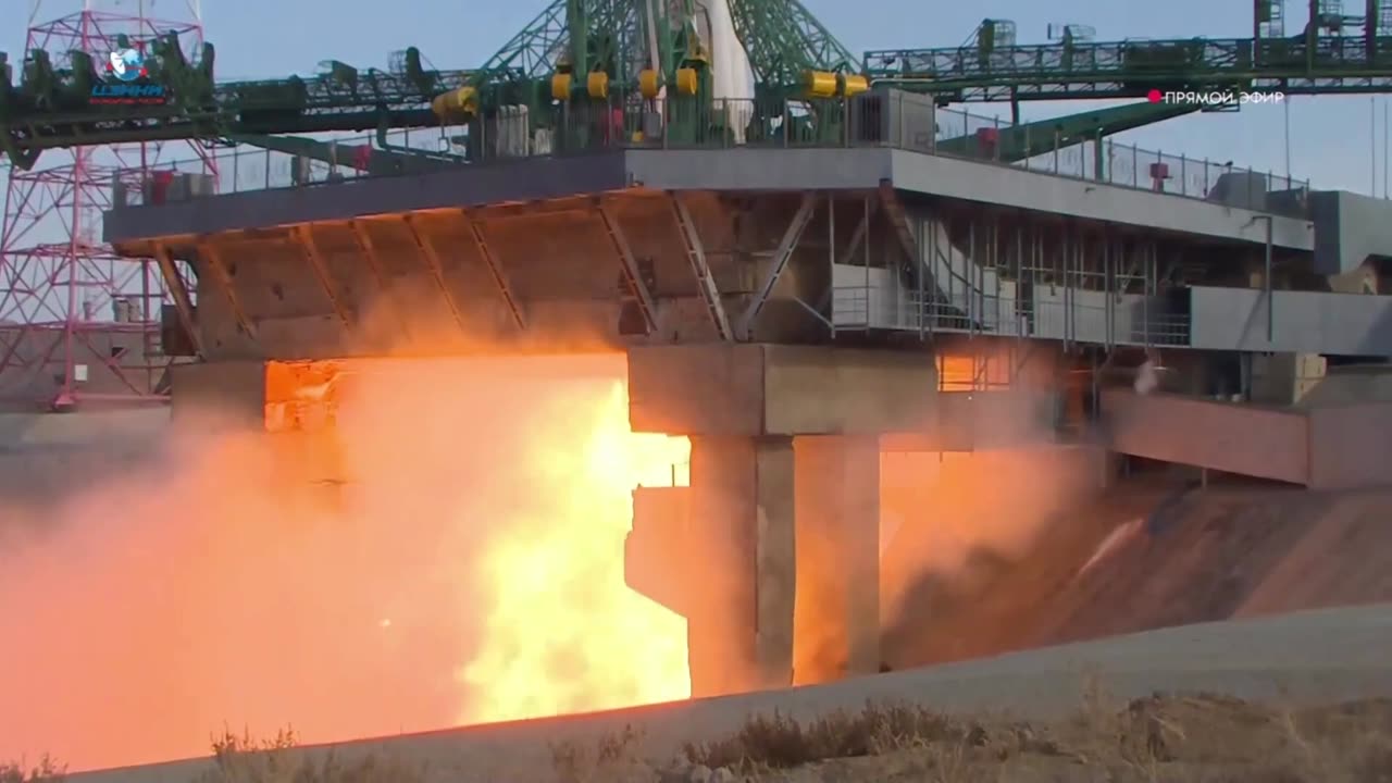 Baikonur launch pad damaged after Russian Soyuz take off