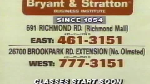 WUAB-43 Commercial Break(2/9/1990)