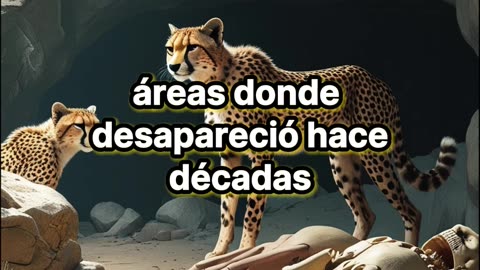 Guepardos momificados hallados en Arabia Saudita.