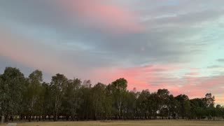 The beauty before last night’s Skywatch event