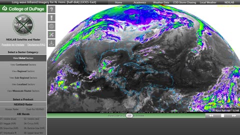 Weather Radar Dec 22 2025