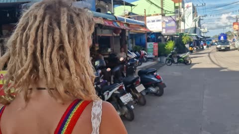 Barefoot in Public Saladan Thailand