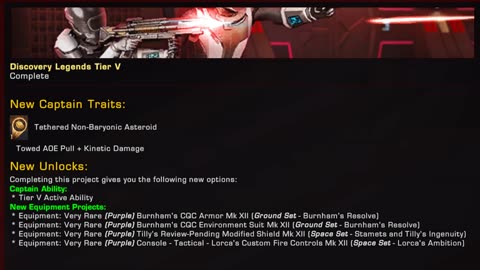 Discovery Legends Captains Traits