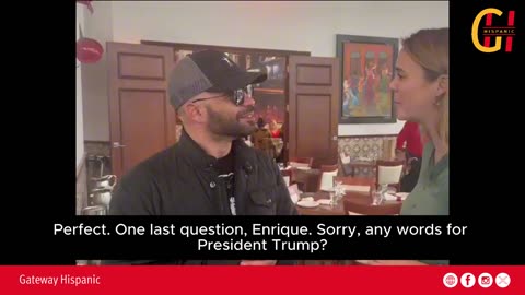 Enrique Tarrio delivers a message to Trump following his pardon, exclusively for Gateway Hispanic