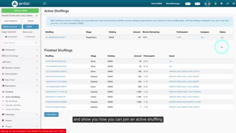 104 How to Use Coin Shuffling on the Ardor Blockchain