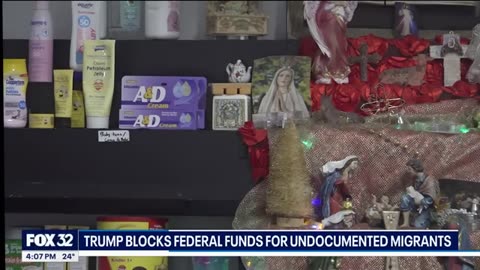 Trump blocks federal funds for illegal immigrants