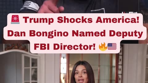🚨 Trump Drops BOMBSHELL! Dan Bongino Named Deputy FBI Director! 🔥🇺🇸