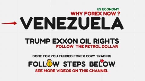 NEO FX TAG MARKETS EXFUSION VENEZUELA TRUMP EXXON OIL PETROL DOLLAR US ECONOMY - TOP TEAM ROB BUSER