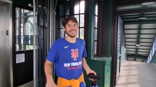 Samsung Galaxy A16 Smartphone camera test video: A ride on a transit elevator!
