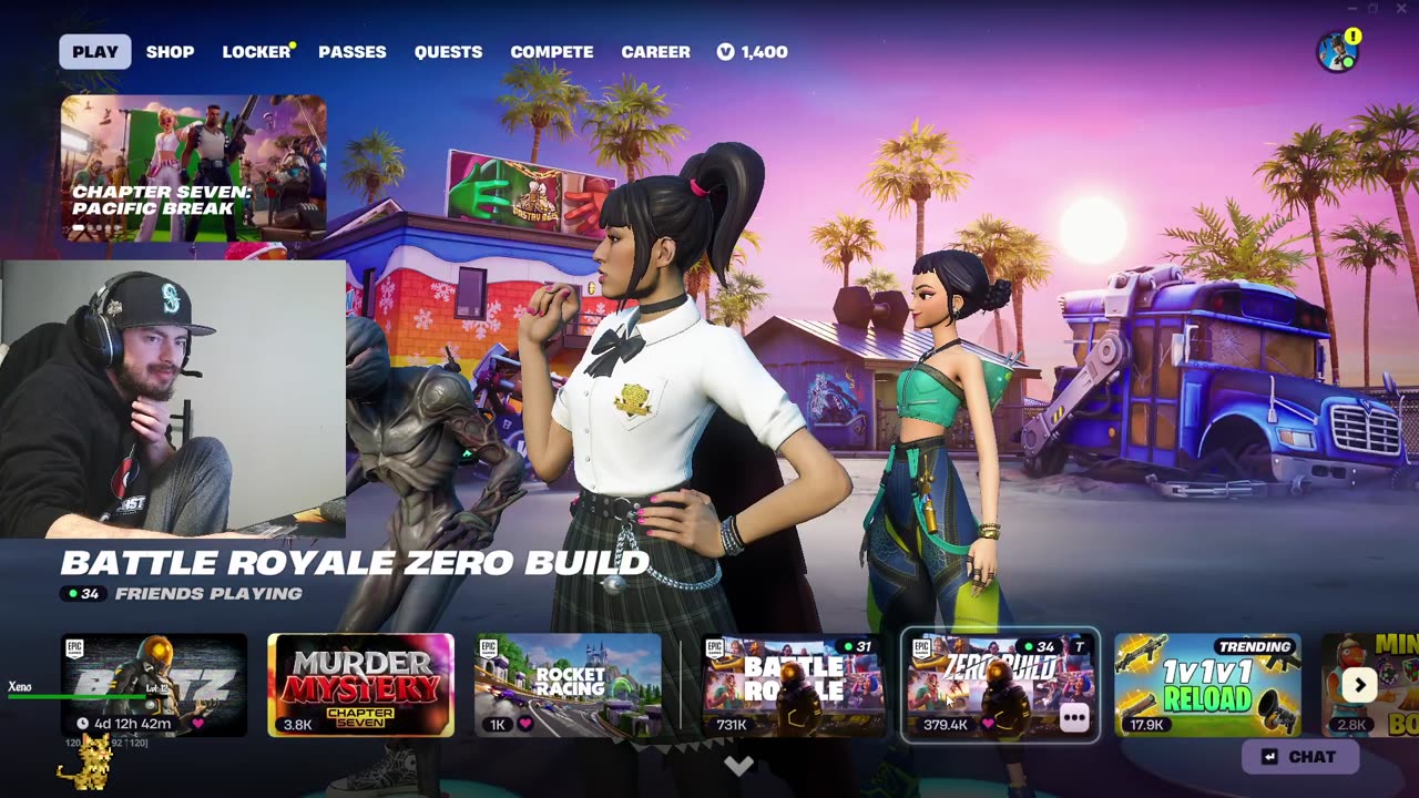 FORTNITE CHAPTER 7 SEASON 1 IS HERE!!! NEW MAP!!!