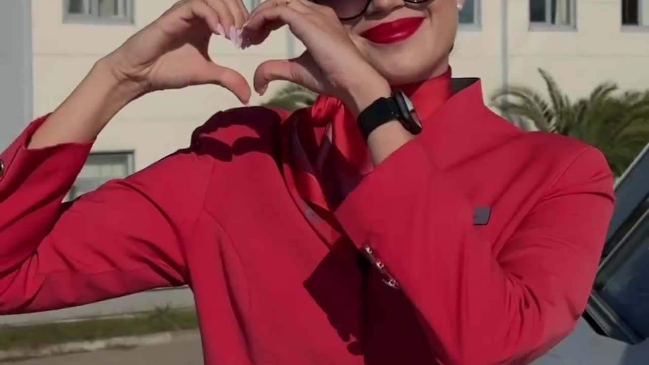 Being a flight attendant means giving calm,confidence and a warm smile during the flight