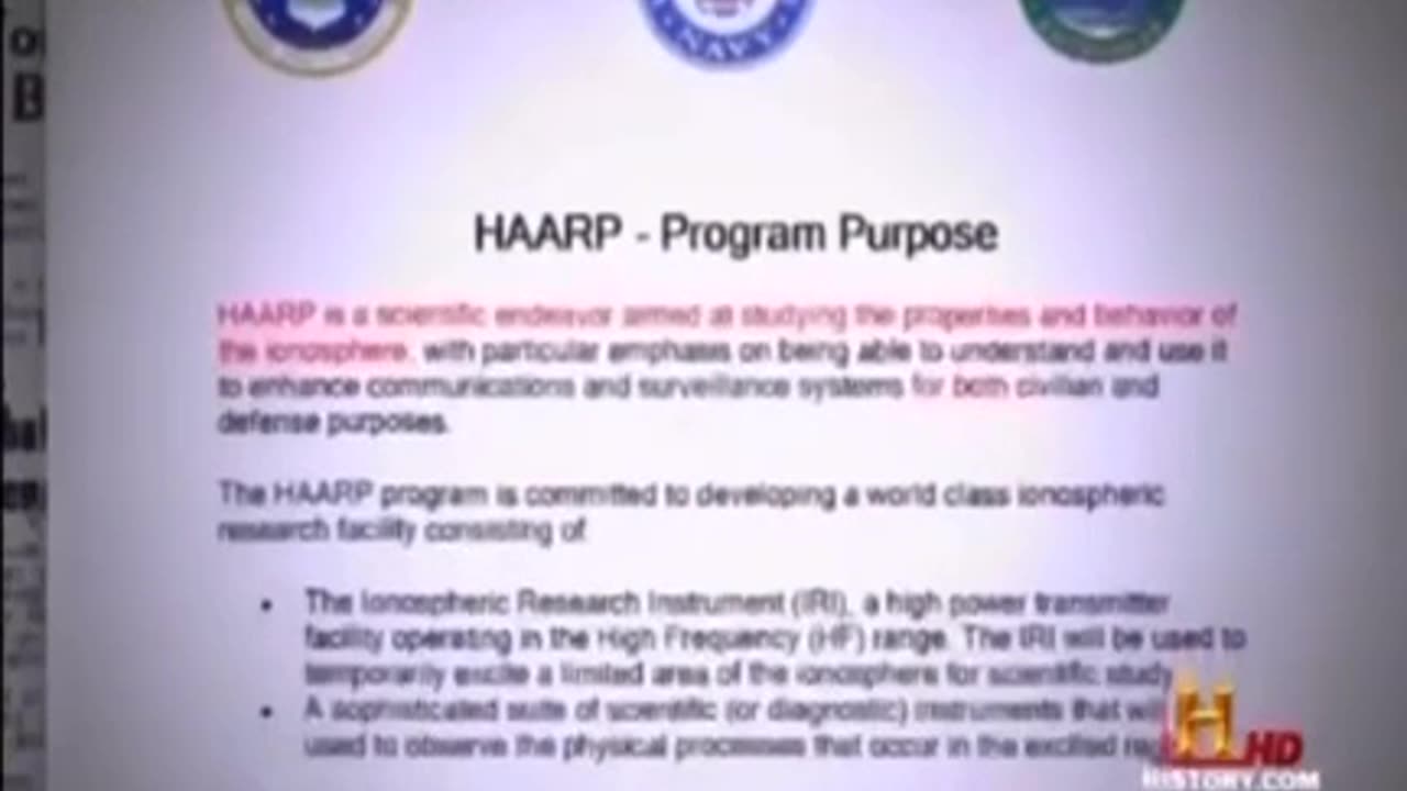 HAARP - Weather Warfare