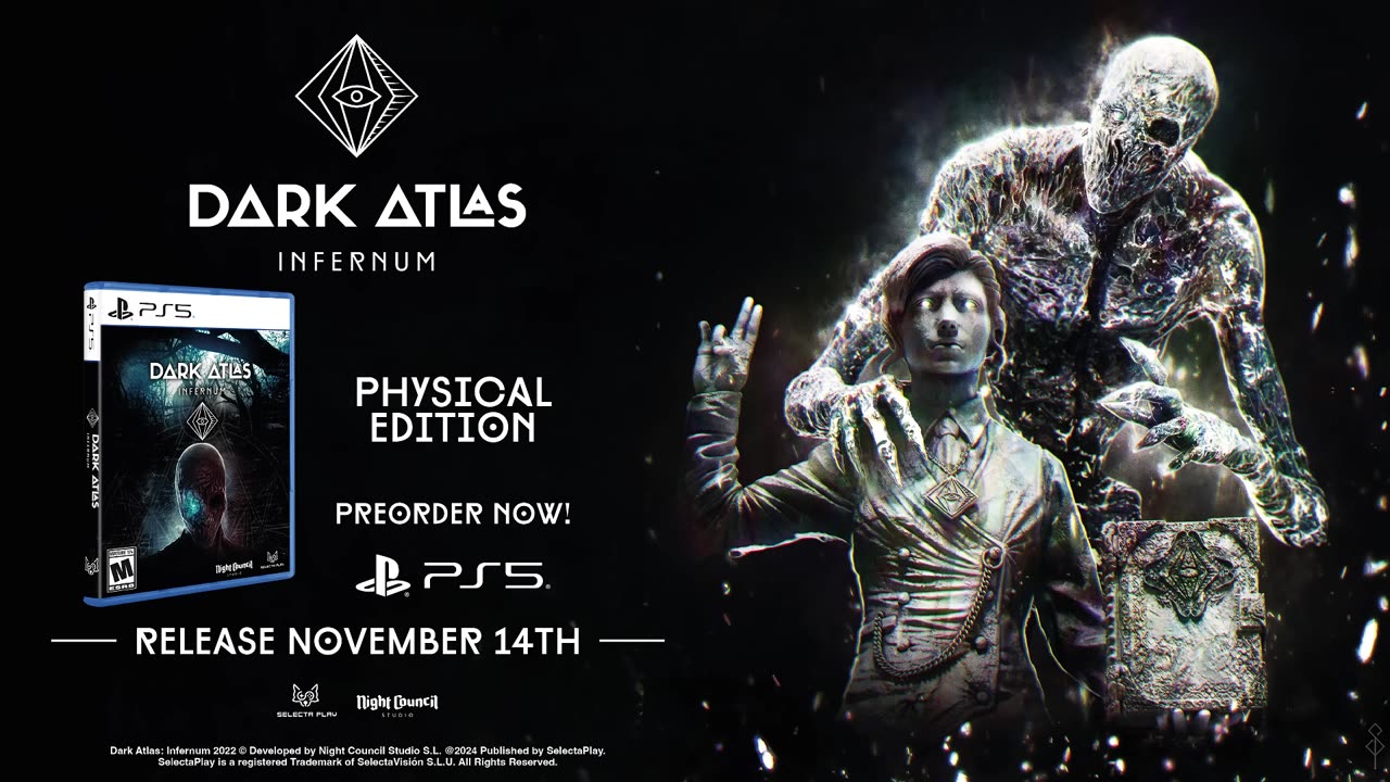 Dark Atlas: Infernum – Release Date Trailer (Official) | PS5 Horror Game 2025