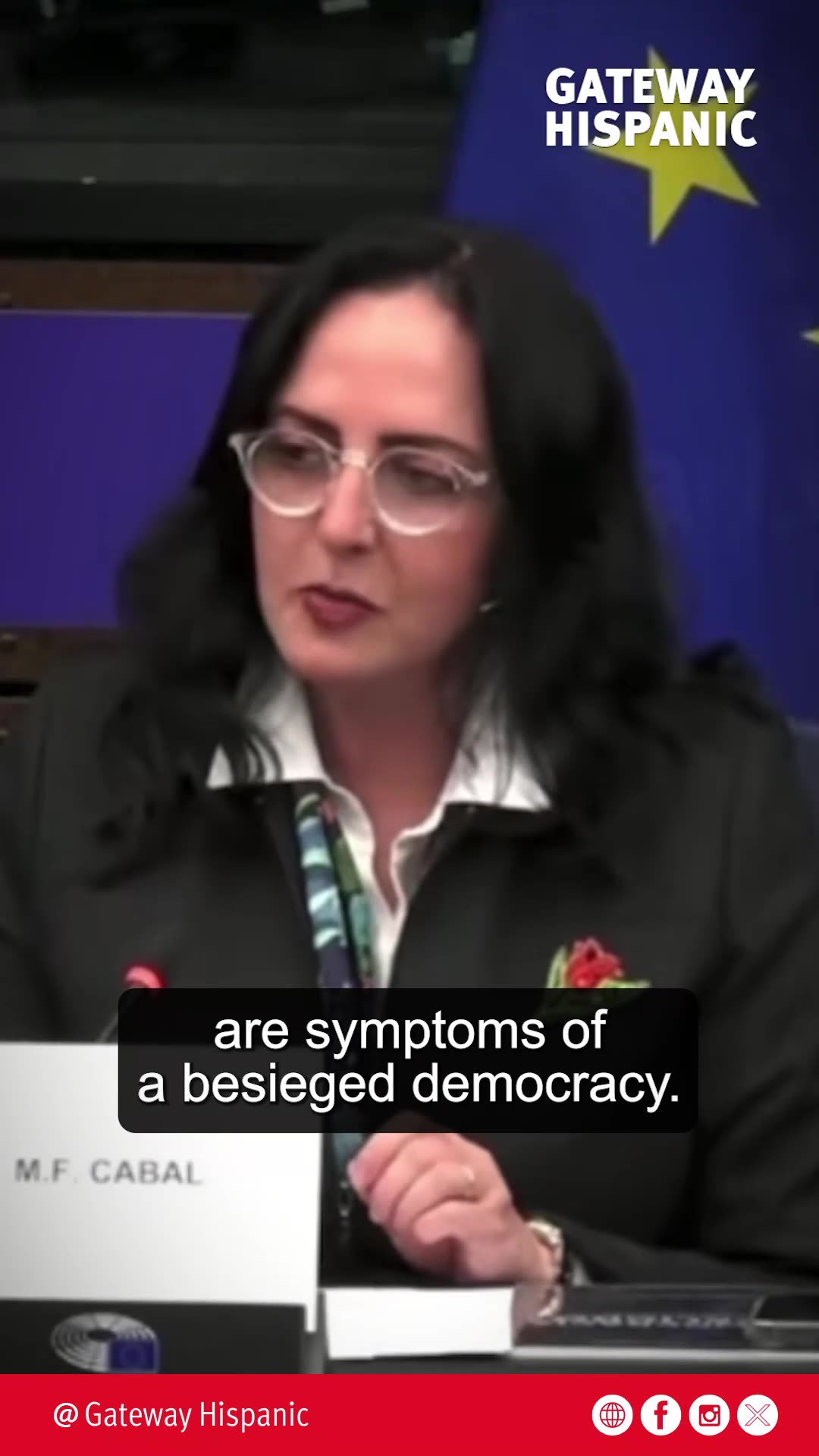 María Fernanda Cabal denuncia la Tiranía de Petro y el Narco Terrorismo institucionalizado