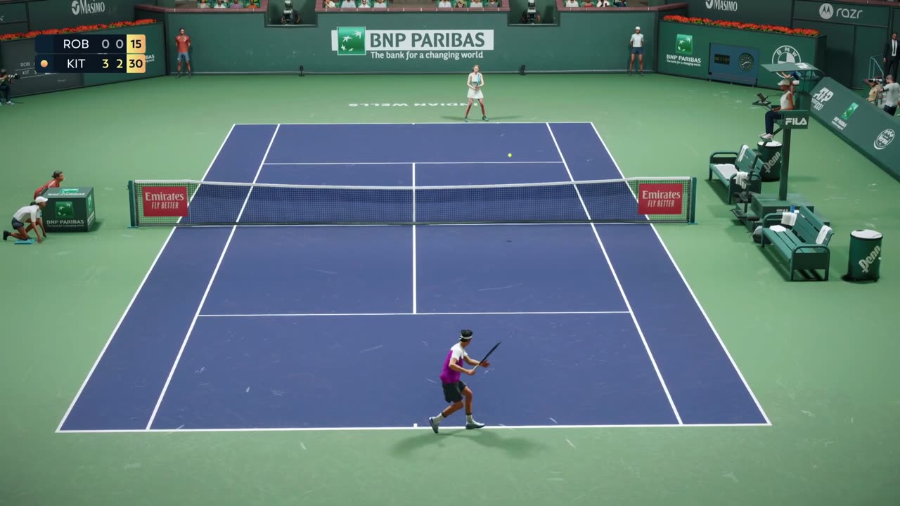 Tennis Elbow 4 Federer vs Murray Australian Open 2013 Semi-Final