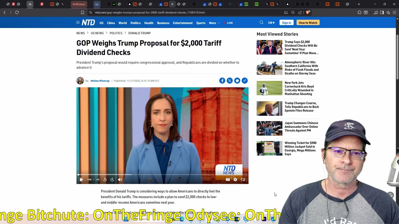 Epstein Release Falls Flat | On The Fringe .......