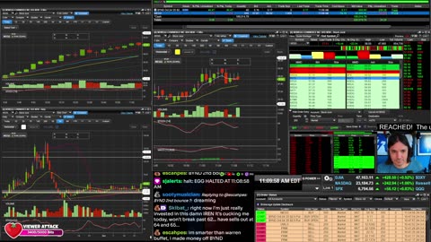 LIVE Day Trading the Stock Market