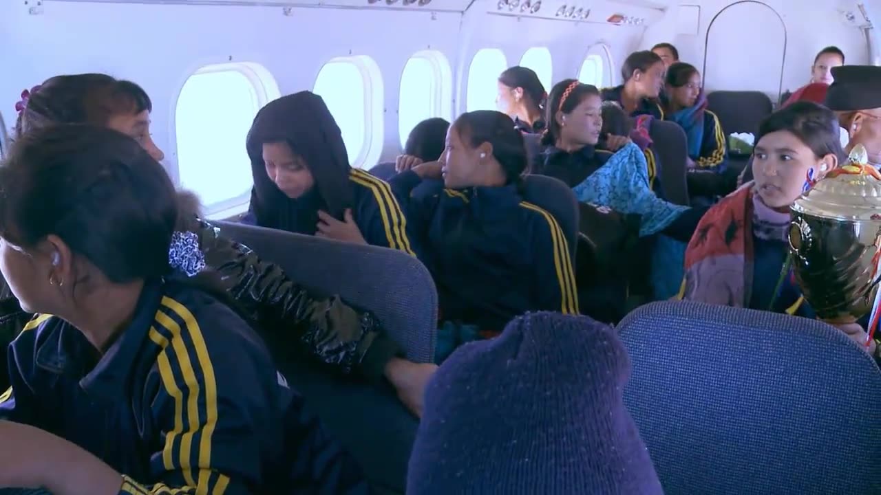 Remote Area Students Frist time Flying Domestic Air. See, How they are Reacting.