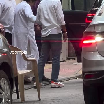 rip dharmendra. kirron kher seen leaving the deol residence after a condolence visit