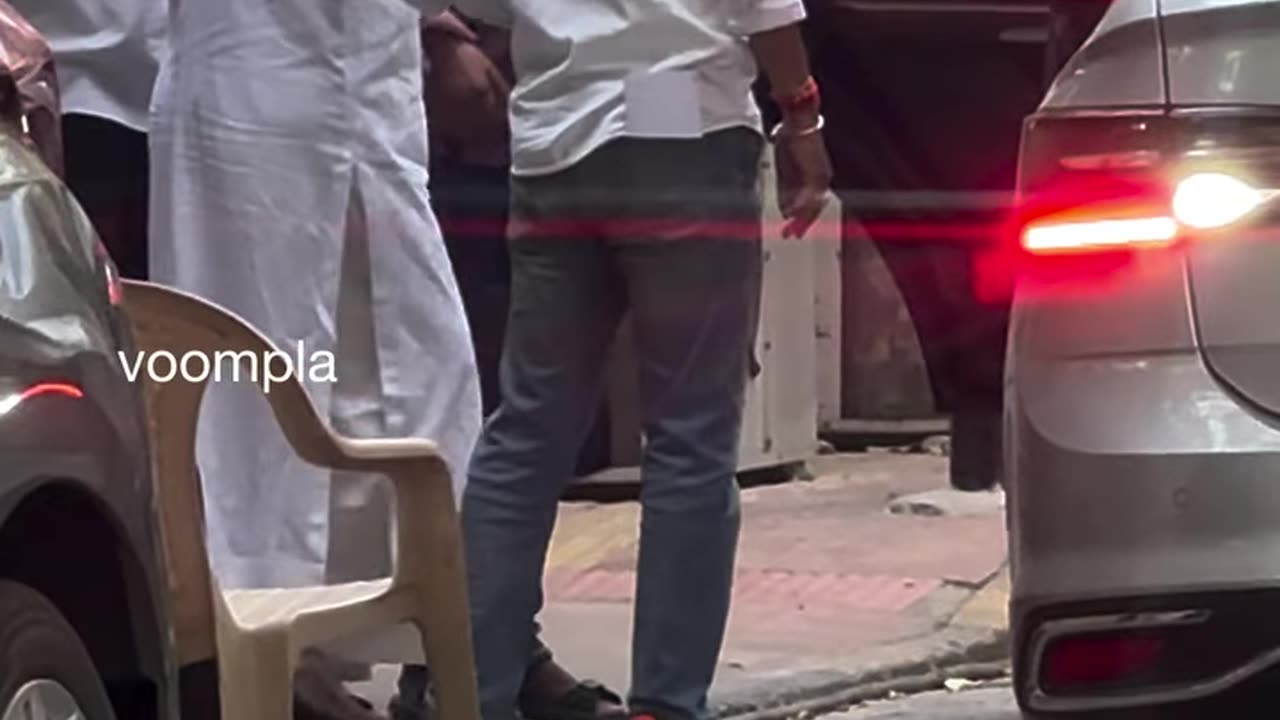 rip dharmendra. kirron kher seen leaving the deol residence after a condolence visit