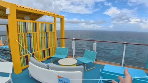 Swim and Tonic at Star of the Seas Deck 16!