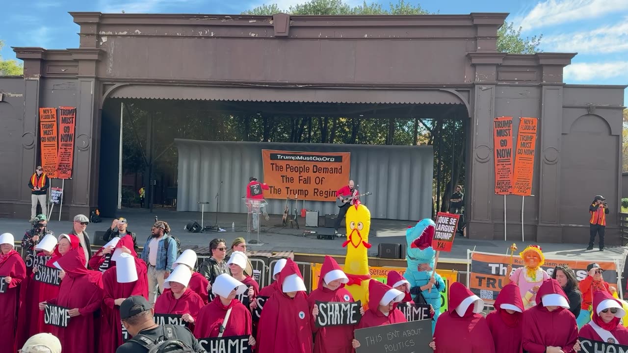 LIVE: Refuse Fascism Holds Anti-Trump Protest in Washington, D.C.